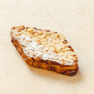 Almond Double Baked Croissant - Flaky Pastry dubai
