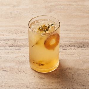 Passion Peach Lemonade  - Flaky Pastry dubai