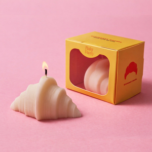 Croissant Candle – Fresh Out the Oven - Flaky Pastry dubai