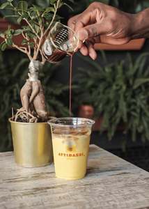 Drivu Saffron Latte