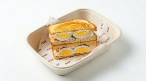 Drivu Egg Feta & Zaatar Sandwich