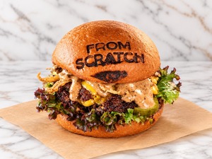 Black Garlic Burger - The Coffee Lab  sharjah