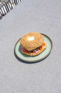 Drivu Beef Bagel