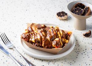 Buffalo Black Garlic Loaded Fries - From Scratch by The Coffee Lab dubai