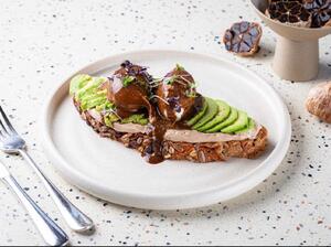 Drivu Black Garlic Avo Toast