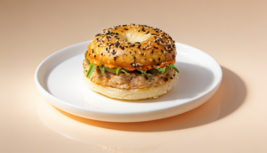 Drivu Spicy Tuna Bagel