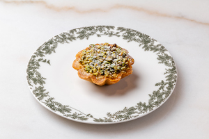 Drivu Pistachio Flan Tart