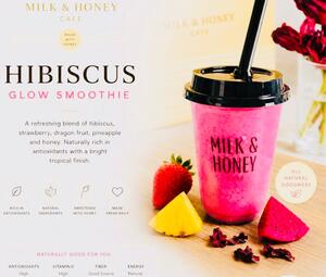 Drivu Hibiscus Glow Smoothie