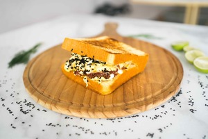 Drivu Egg Sun Dried Tomato Sandwich