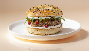 Drivu Chicken Mushakan Bagel