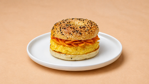 Drivu Egg and Chips Bagel