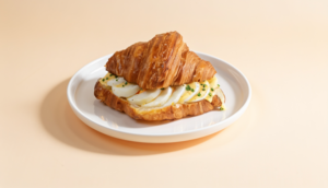 Drivu Egg Benedict Croissant