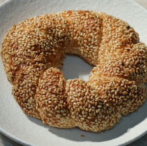 Drivu Bagel - White Sesame