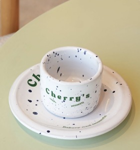 Drivu Cherry’s Espresso Cup and Saucer  - Glossy Edition