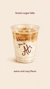 Drivu Iced Brown Sugar Latte