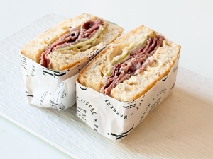 Pastrami Focaccia - The Perfect Time TPT sharjah