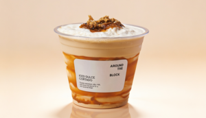 Iced Dulce Cortado - Around The Block al-dhaid