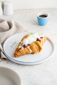 Drivu Eggs on Croissant