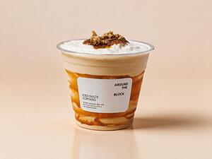 Iced Dulce Cortado - Around The Block al-ain