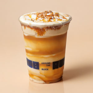 Salted Caramel Shake  - Around The Block sharjah