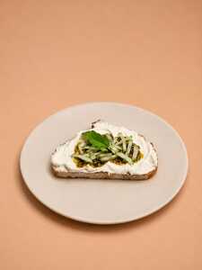Feta Cheese & Cherry Tomatoes Toasts - Town Bakery dubai