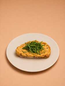 Spicy Labneh and Makdous Sourdough Toasts - Town Bakery dubai