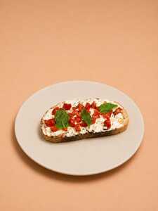 Cottage Cheese With Zaatar Sourdough Toast - Town Bakery dubai