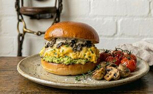 Truffle Mushroom Bun - Reins Specialty Coffee dubai