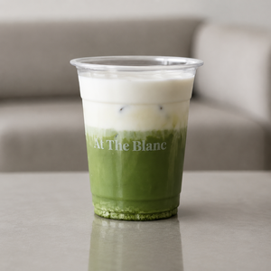 Matcha with Vanilla Foam - At The Blanc ras-al-khaimah
