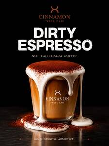 Dirty Espresso - Cinnamon Taste Cafe  sharjah