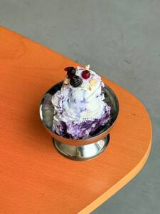 Blueberry Yogurt Gelato - Stay Cafe dubai