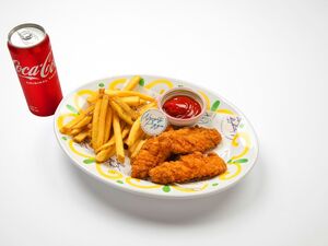 Drivu Chicken Tenders, Fries & Drink