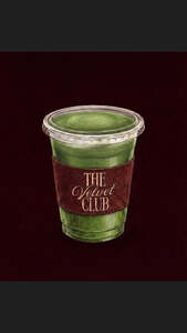 Iced Matcha Latte - The Velvet Club Cafe abu-dhabi