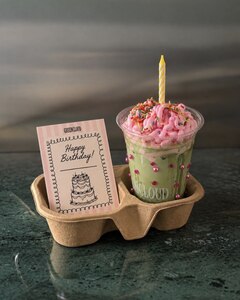 Birthday Cake Matcha  - Green Cloud sharjah