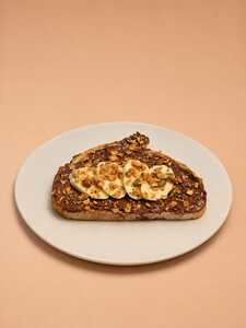 Nutella with Banana Sourdough Toasts - Town Bakery dubai