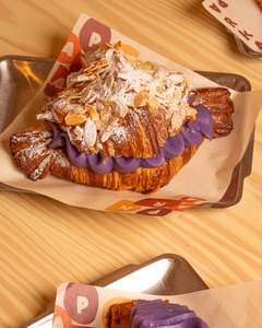 Drivu Ube Almond Croissant