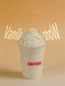 Vanilla Snow - AOM Cafe sharjah