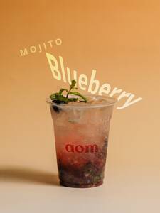 Bluberrry Mojito - AOM Cafe sharjah