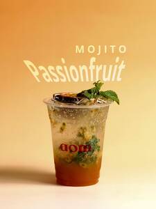 Passionfruit Mojito - AOM Cafe sharjah