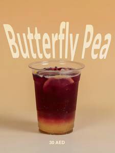 Butterfly Pea - AOM Cafe sharjah