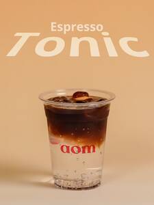Espresso Tonic - AOM Cafe sharjah