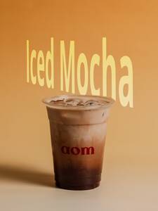 Iced Mocha - AOM Cafe sharjah