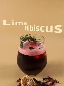Lime Hibiscus - AOM Cafe sharjah