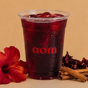 Lime Hibiscus - AOM Cafe sharjah