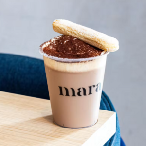 Tiramisu Hot Chocolate - Mara Lounge and Restaurant dubai