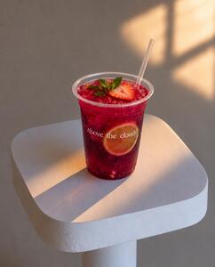 Strawberry Mojito - Above The Clouds Cafe sharjah