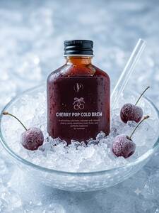 Cherry Pop Cold Brew - The Perfect Time TPT sharjah