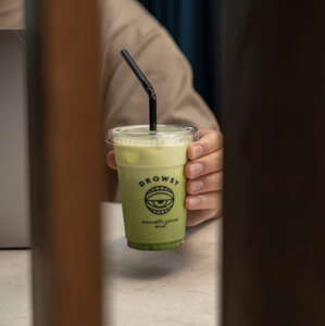 Drivu Iced Matcha Latte