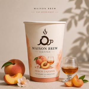 Peach Liqueur V60 - Maison Brew sharjah