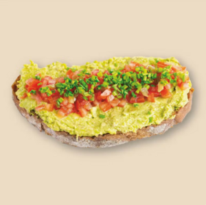 Avocado with Salsa Toast - Bebax Coffee JVC dubai